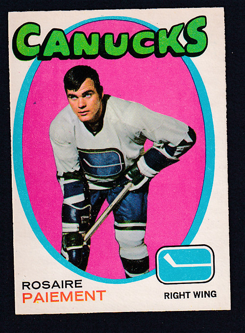 1971-72 O-PEE-CHEE HOCKEY CARD #233 R. PAIEMENT photo