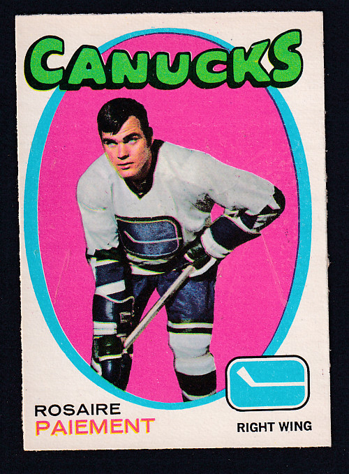 1971-72 O-PEE-CHEE HOCKEY CARD #233 R. PAIEMENT photo