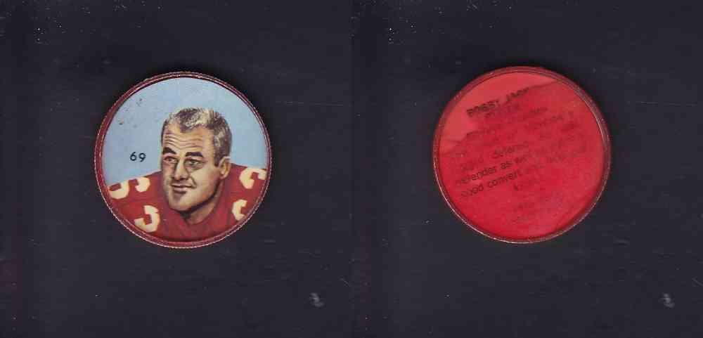 1963 CFL NALLEY'S COIN #69 B. OLIVER photo