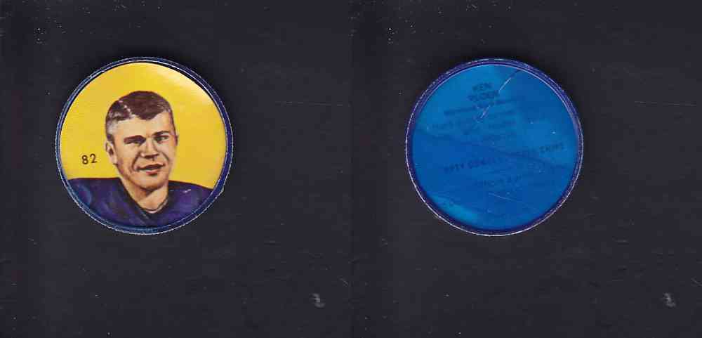 1963 CFL NALLEY'S COIN #82 K. PLOEN photo
