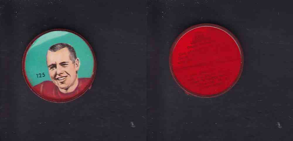 1963 CFL NALLEY'S COIN #125 E. LUNSFORD photo