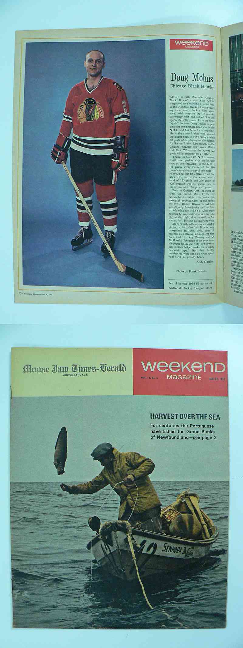 1967 WEEKEND FULL MAGAZINE D.MOHNS PHOTO photo