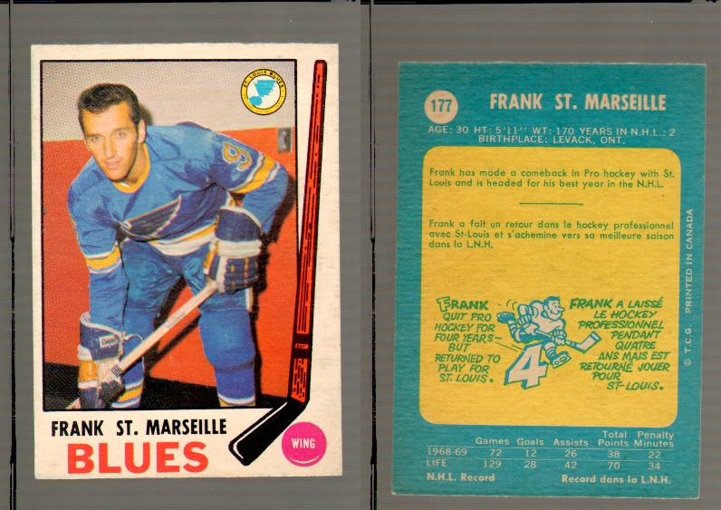 Frank St. Marseille All Hockey Cards