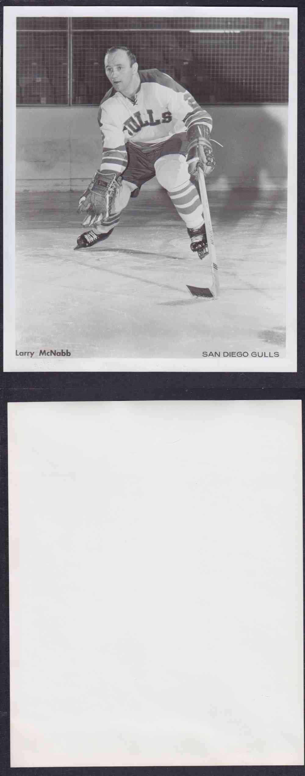 1960'S SAN DIEGO GULLS PHOTO L. MCNABB photo