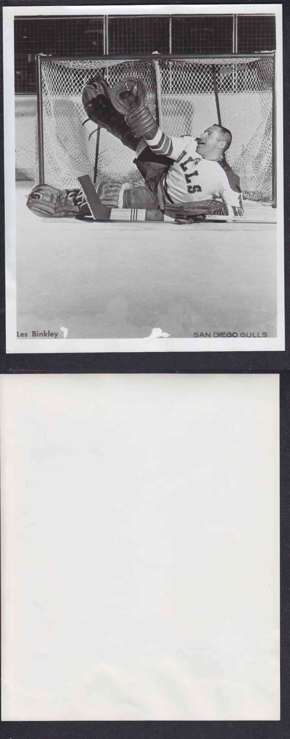 1960'S SAN DIEGO GULLS PHOTO L. BINKLEY photo