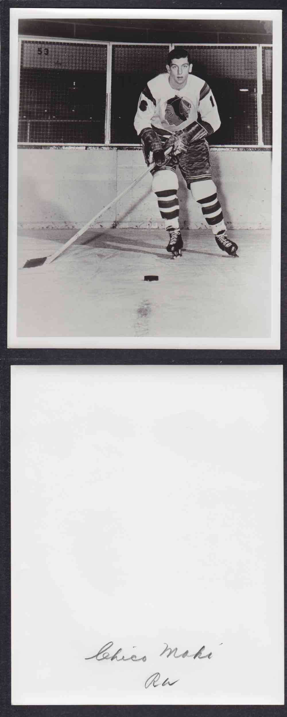 1960'S CHICAGO BACKHAWKS PHOTO C. MAKI photo