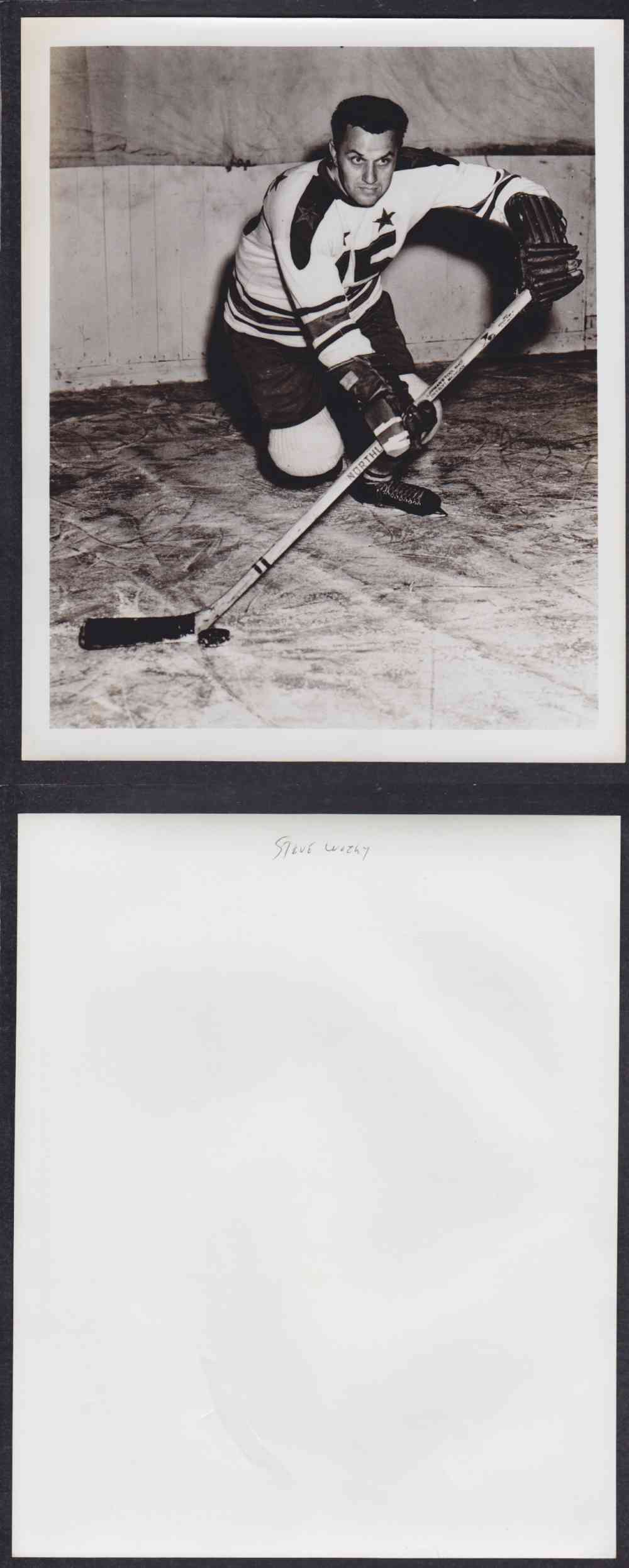 1950'S CLEVELAND BARONS PHOTO S. WOCHY photo
