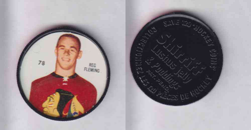 1960-61 SHIRRIFF HOCKEY COIN  #78  R. FLEMING photo