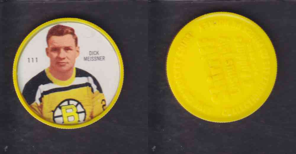 1960-61 SHIRRIFF HOCKEY COIN  #111  D. MEISSNER photo