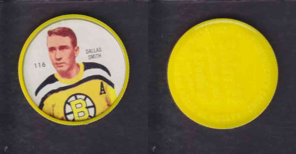 1960-61 SHIRRIFF HOCKEY COIN  #116  D. SMITH photo