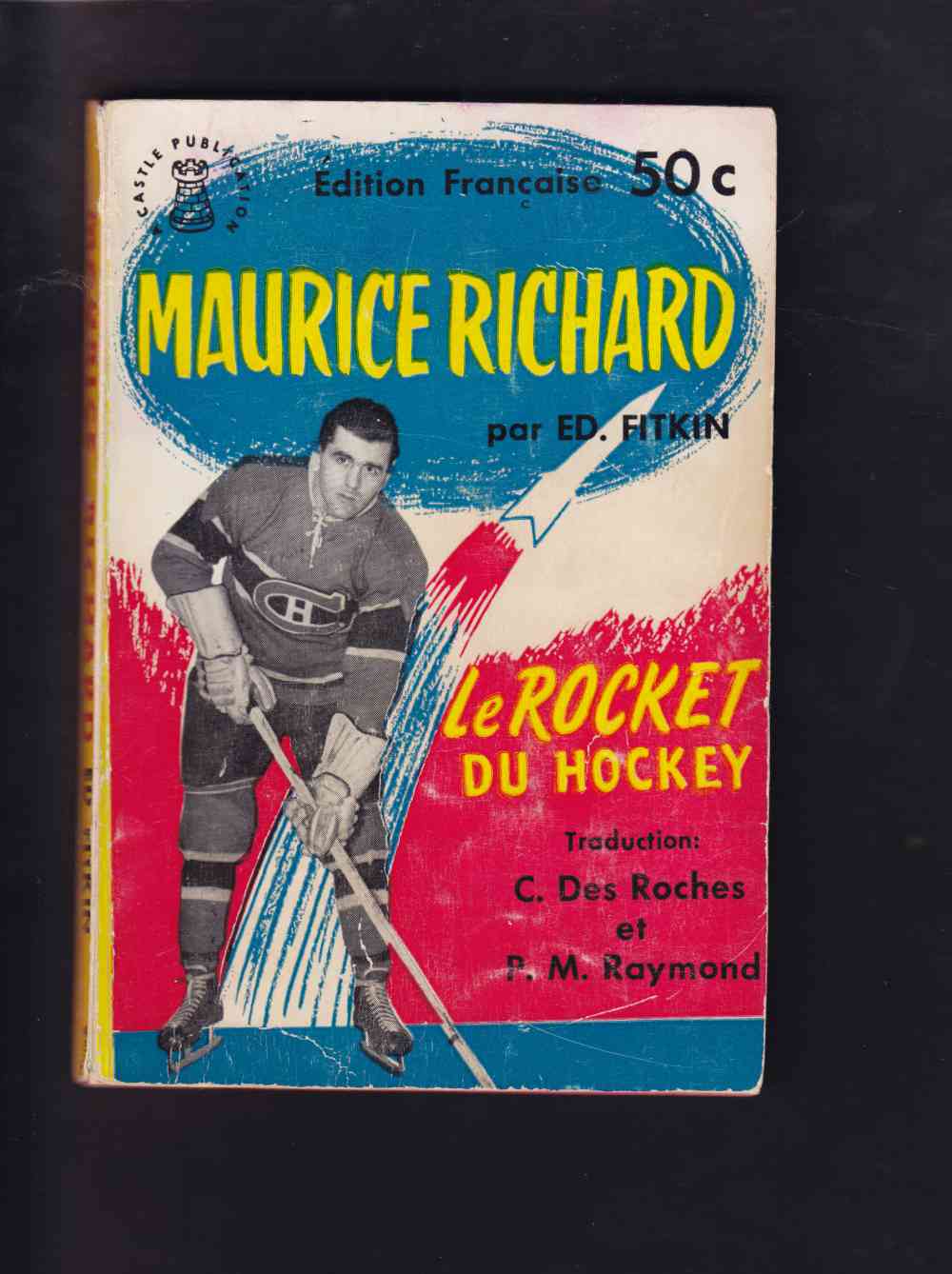 1940'S MAURICE RICHARD STORY BOOK photo