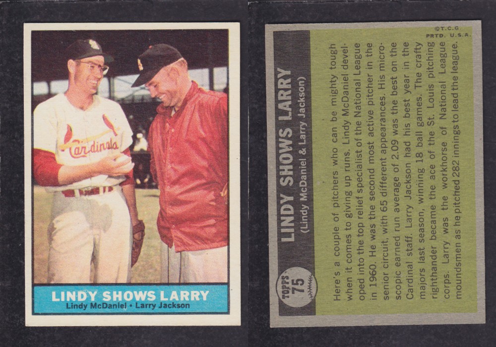 1962  TOPPS BASEBALL CARD #75  L. SHOWS LARRY photo