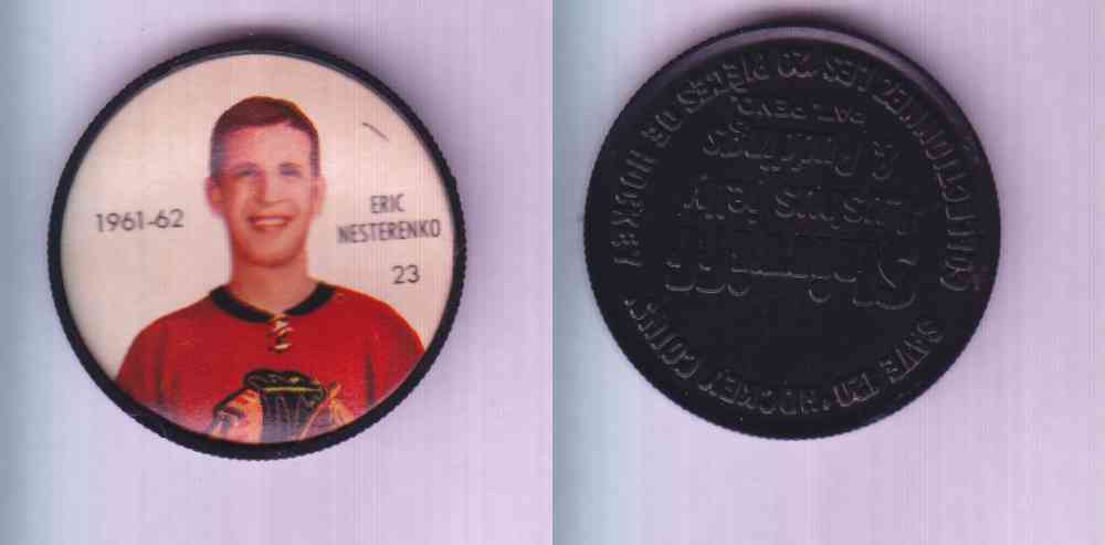 1961-62 SHIRRIFF SALADA HOCKEY COIN #23 E. NESTERENKO photo