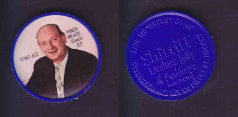 1961-62 SHIRRIFF SALADA HOCKEY COIN #57  P. IMLACH photo