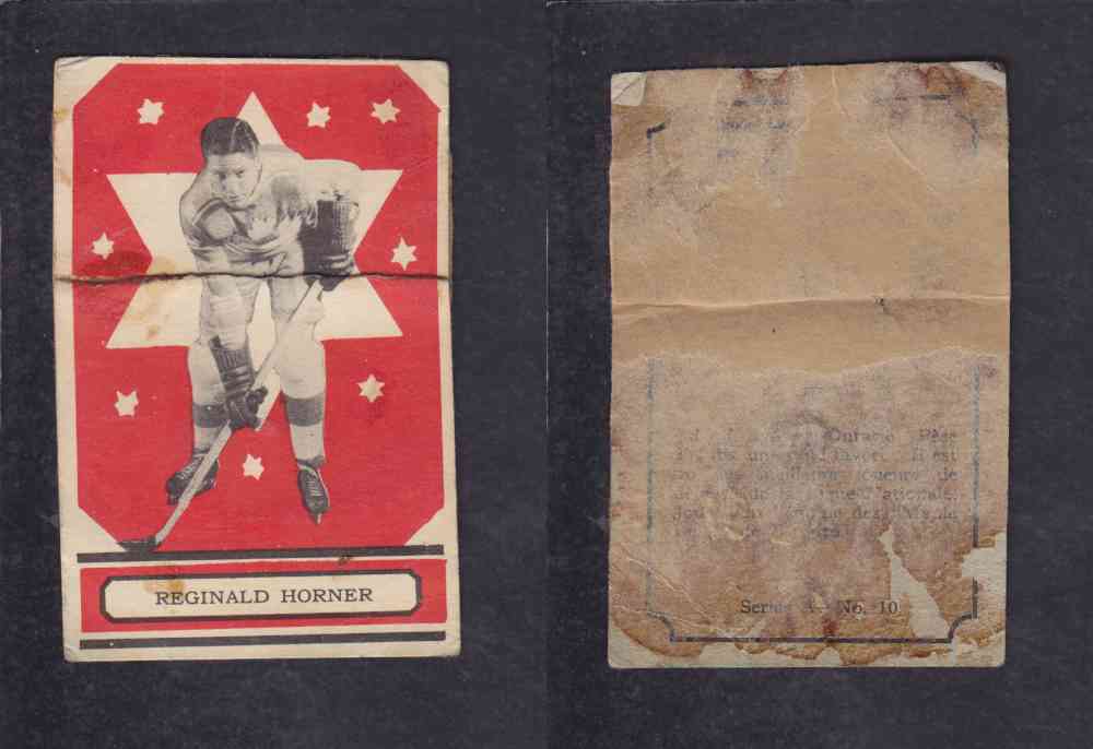 1933-34 O-PEE-CHEE HOCKEY CARD #10 R. HORNER photo