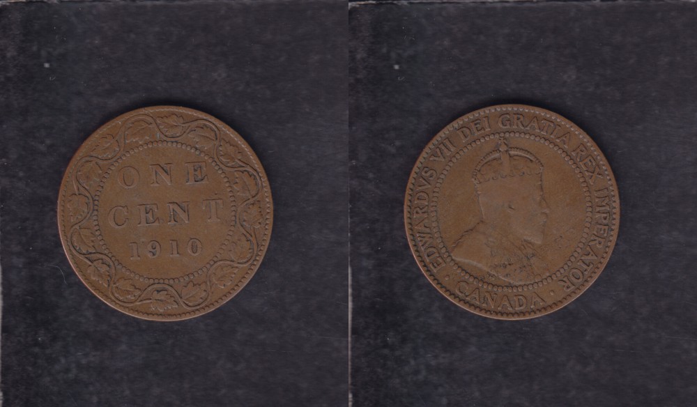 CS17933667 1910 CANADA 1 CENT COIN CAPITAL SPORTS CARDS cs17933667-1910-canada-1-cent-coin-capital-sports-cards
