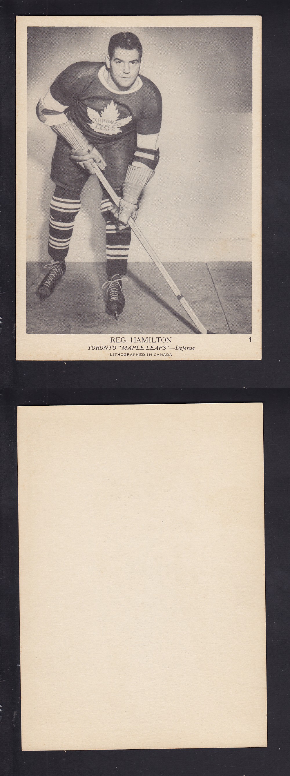 1939-40 O-PEE-CHEE HOCKEY CARD #1 R. HAMILTON photo