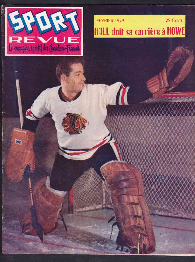 1959 LES SPORTS FULL MAGAZINE G.HALL ON COVER photo
