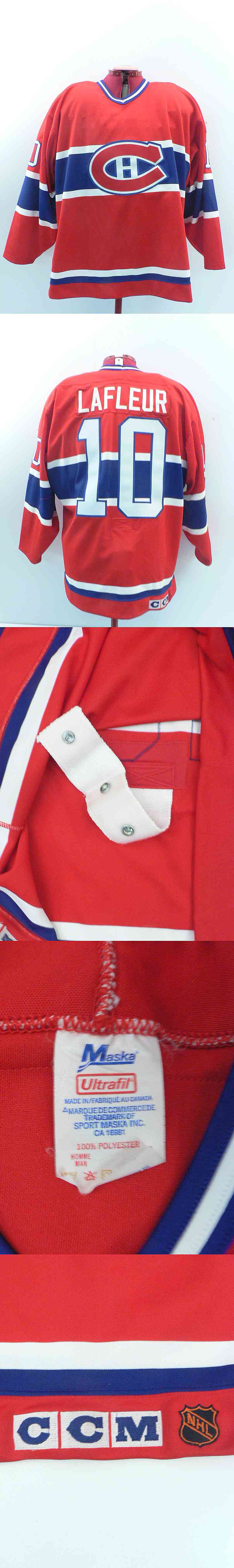 1980'S MONTREAL CANADIENS GUY LAFLEUR GAME JERSEY photo
