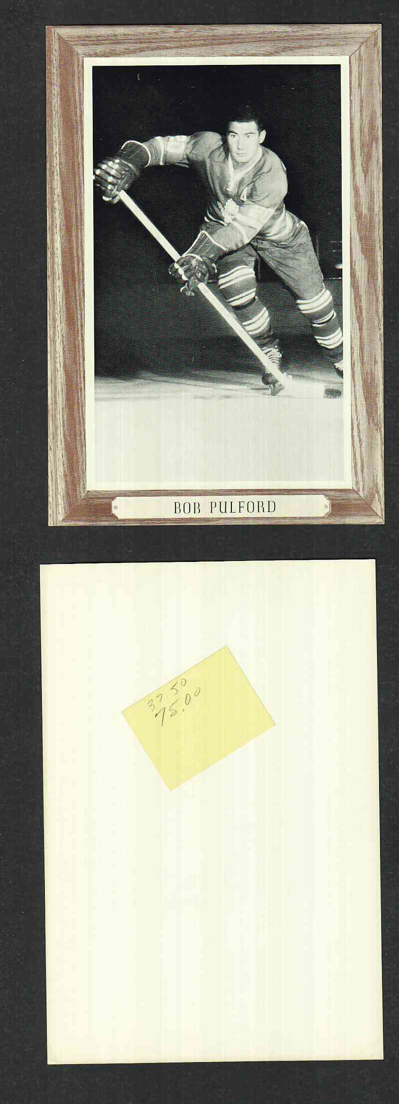 1964-67 BEEHIVE PHOTO GR.3 B. PULFORD *SP* photo