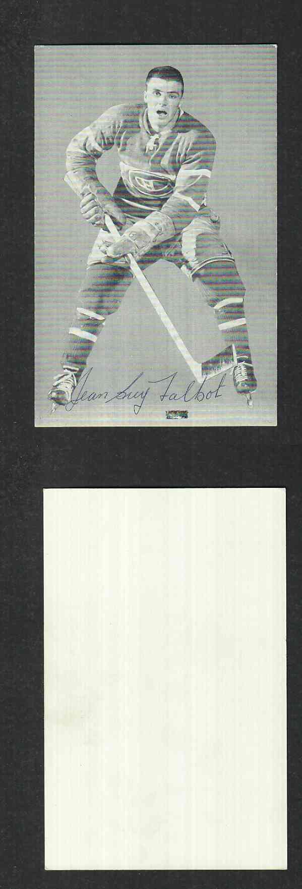 1950'S MONTREAL CANADIENS J-G TALBOT AUTOGRAPHED POST CARD photo