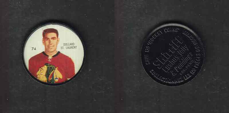 1960-61 SHIRRIFF HOCKEY COIN #74 D. ST-LAURENT photo