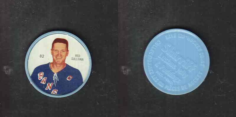 1960-61 SHIRRIFF HOCKEY COIN #82 R. SULLIVAN photo