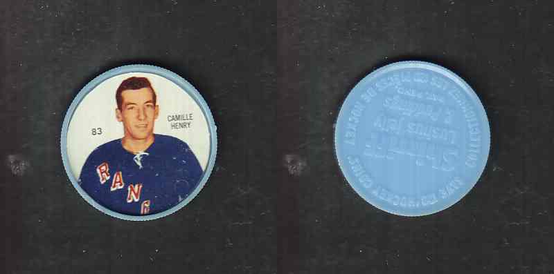 1960-61 SHIRRIFF HOCKEY COIN #83 C. HENRY photo