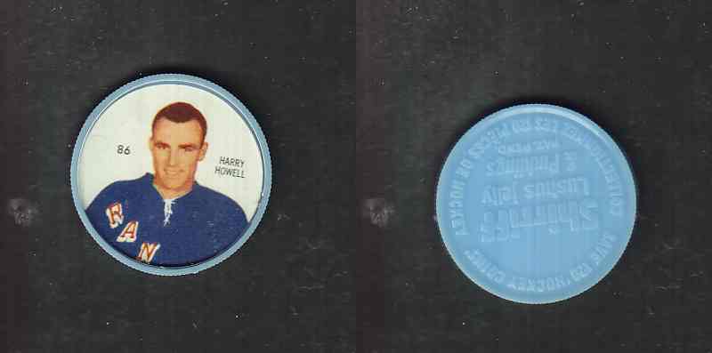 1960-61 SHIRRIFF HOCKEY COIN #86 H. HOWELL photo