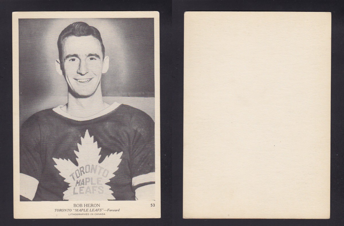 1939-40 O-PEE-CHEE HOCKEY CARD B. HERON photo