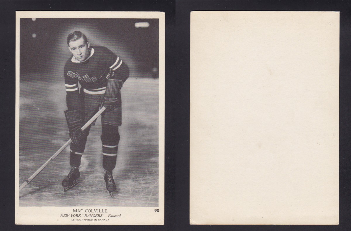 1939-40 O-PEE-CHEE HOCKEY CARD M. COLVILLE photo