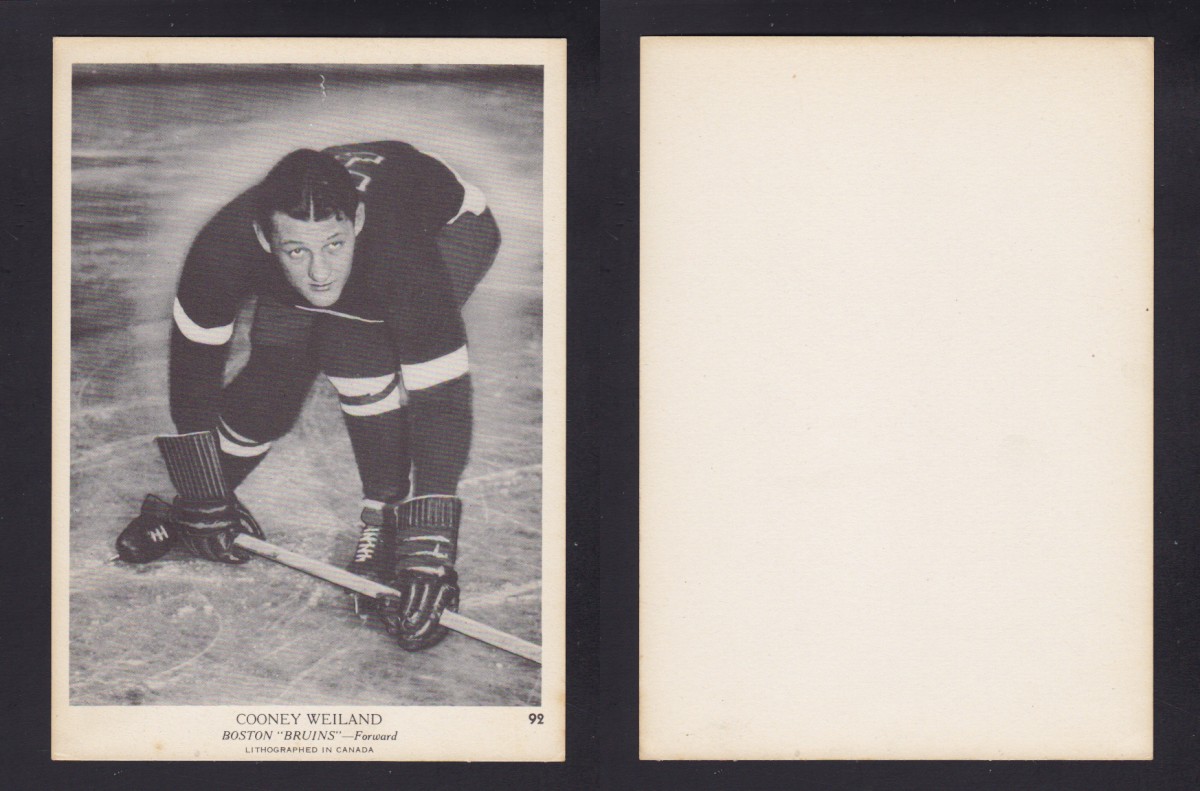 1939-40 O-PEE-CHEE HOCKEY CARD C. WEILAND photo