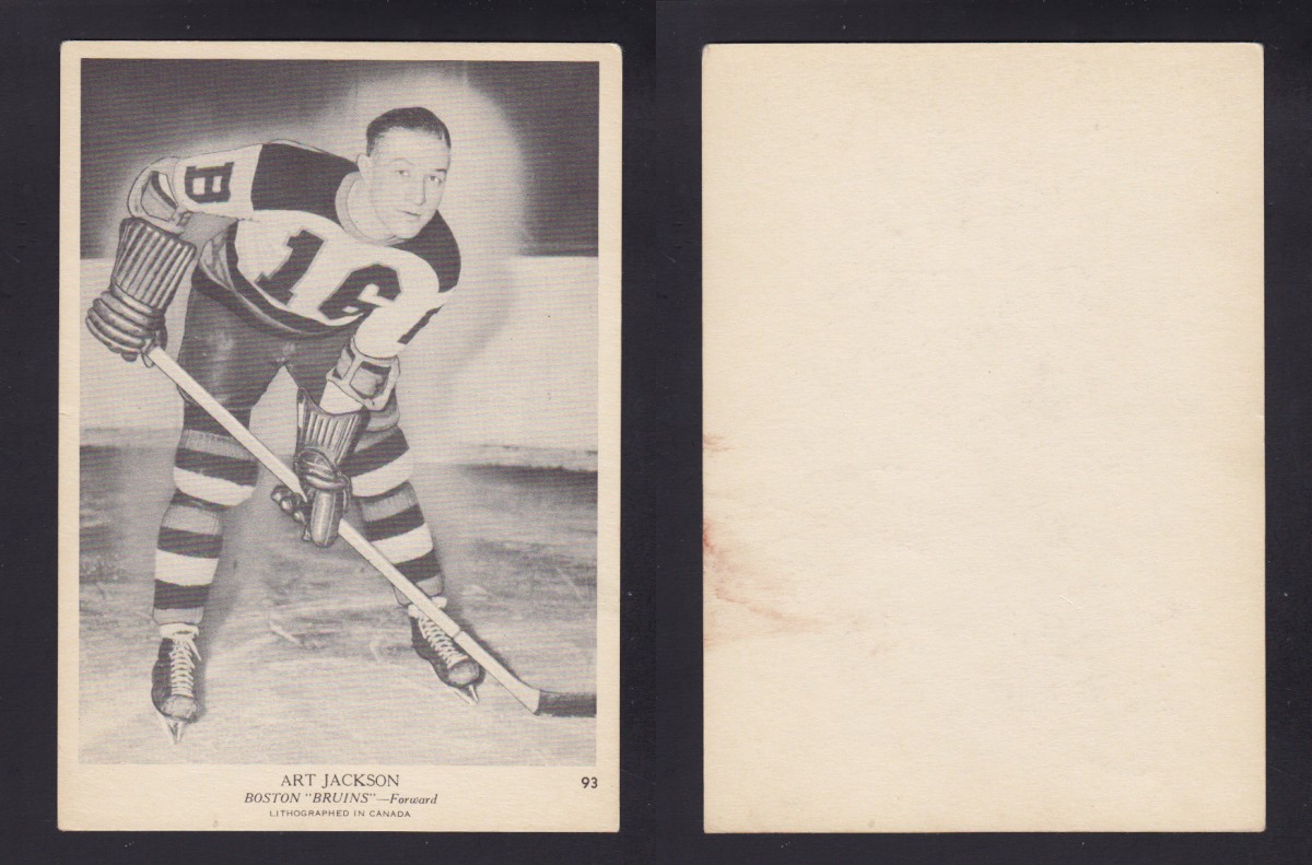 1939-40 O-PEE-CHEE HOCKEY CARD A. JACKSON photo