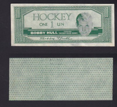 1961-62 TOPPS HOCKEY BUCK B. HULL photo