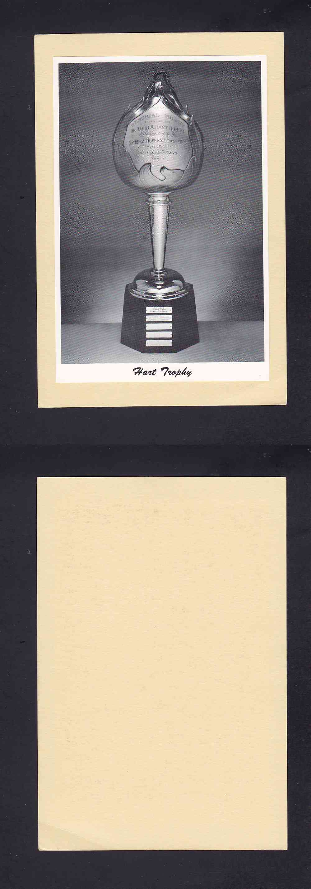 1945-64 BEEHIVE PHOTO GR.2 HART TROPHY photo