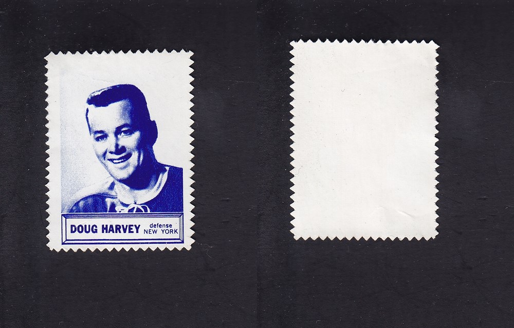 1960-61 TOPPS STAMPS D.HARVEY photo