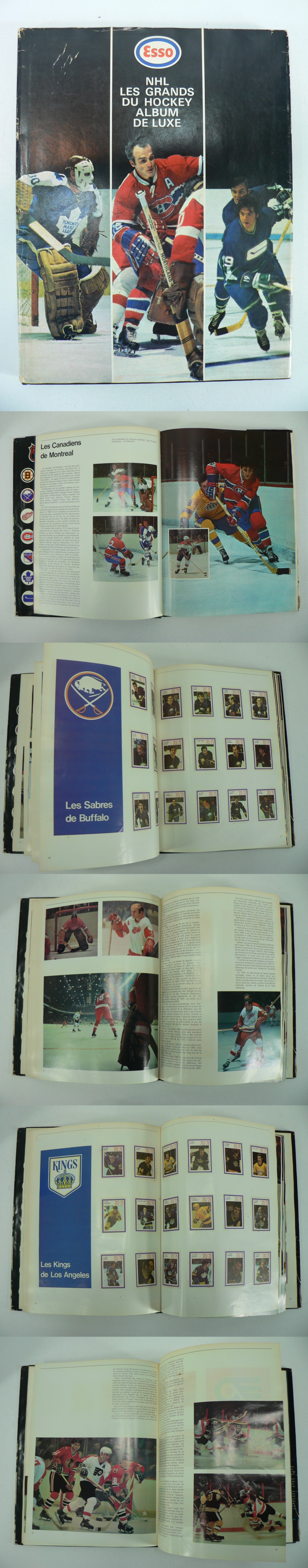 1970-71 ESSO POWER PLAYERS FULL SET 252 IN ALBUM photo