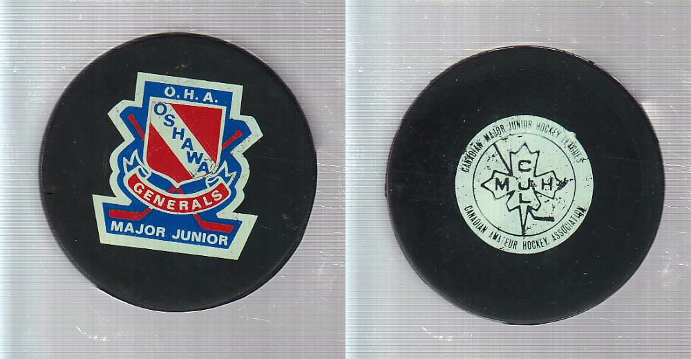 1974-80 VICEROY V3 OSHAWA GENERALS GAME PUCK photo