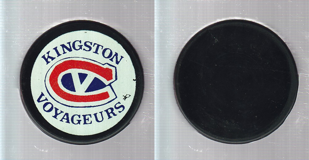 1975-77 C23 KINGSTON VOYAGERS PUCK photo