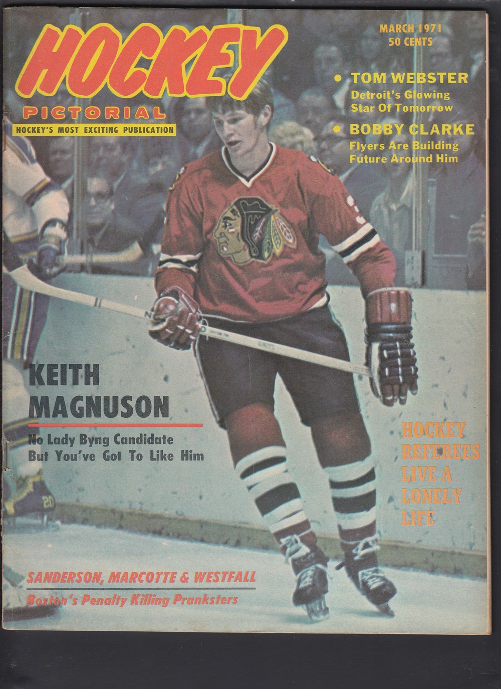 1971 HOCKEY PICTORIAL FULL MAGAZINE photo