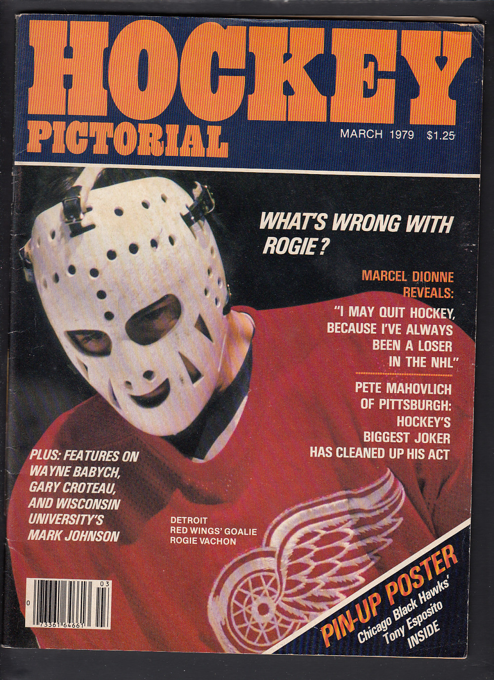 CS99368142 1979 HOCKEY PICTORIAL FULL MAGAZINE CAPITAL SPORTS CARDS