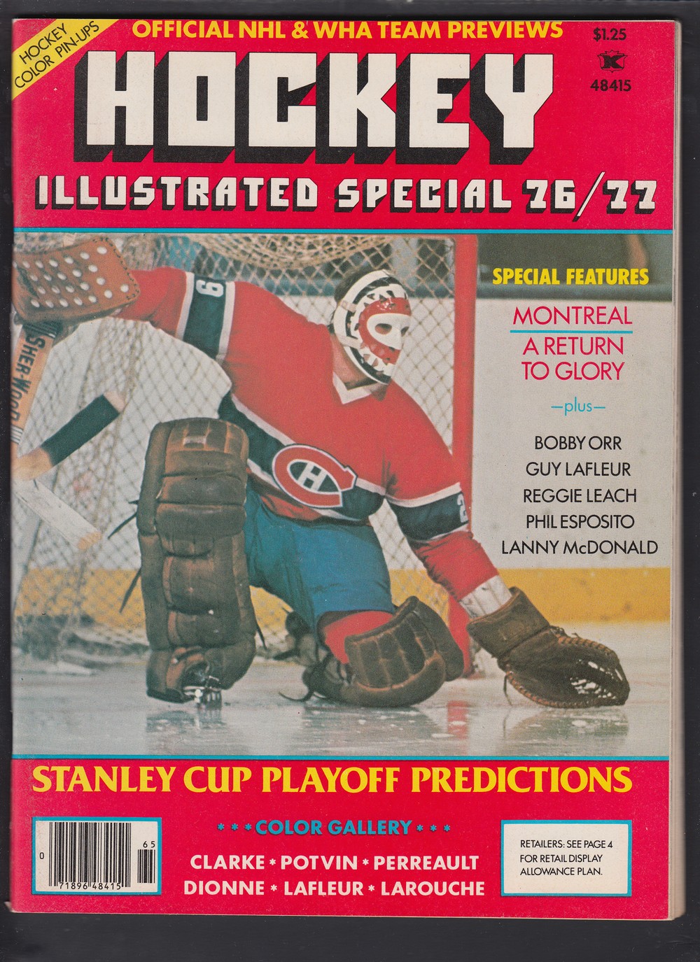 CS79653498 :: 1976-77 HOCKEY ILLUSTRATED SPECIAL FULL MAGAZINE ...