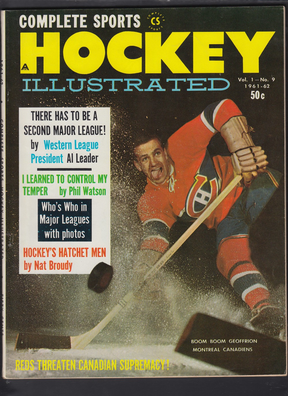 CS70234728 :: 1961-62 HOCKEY ILLUSTRATED FULL MAGAZINE - CAPITAL SPORTS ...