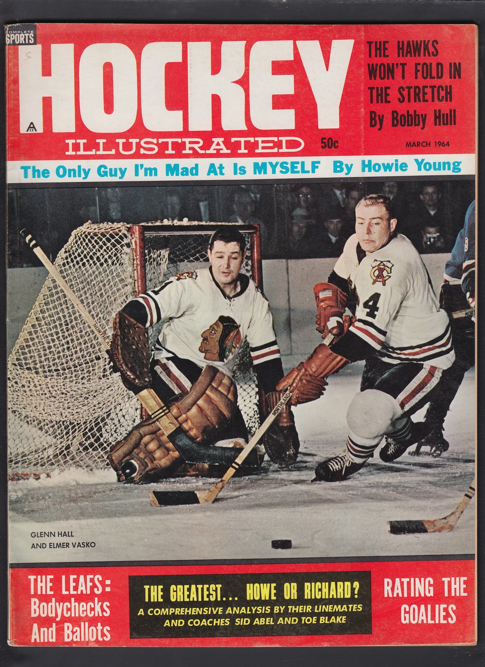 CS28849503 :: 1964 HOCKEY ILLUSTRATED FULL MAGAZINE - CAPITAL SPORTS CARDS