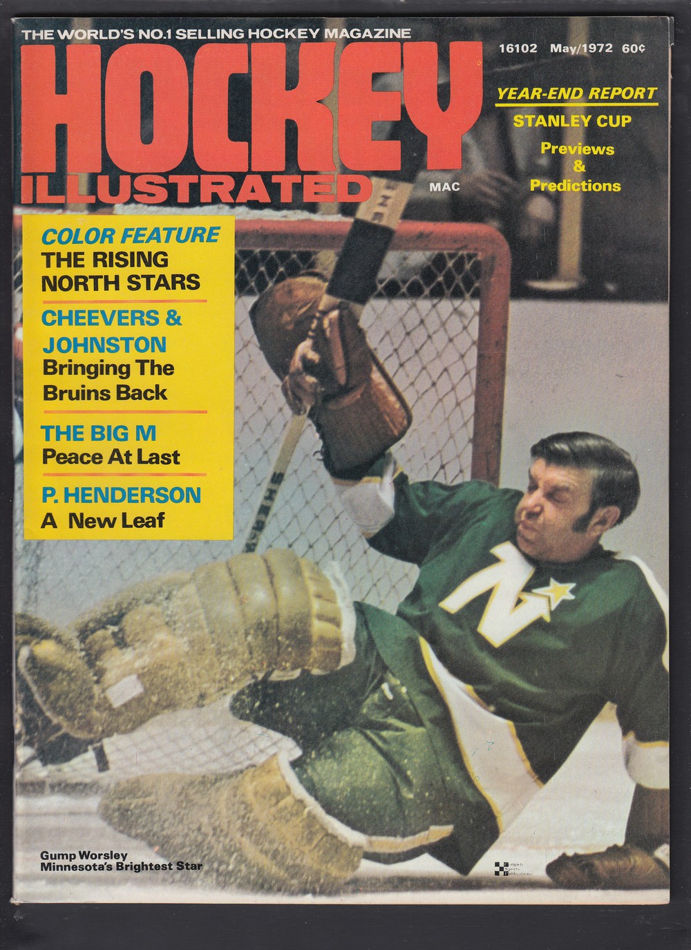 CS48717547 :: 1972 HOCKEY ILLUSTRATED FULL MAGAZINE - CAPITAL SPORTS CARDS