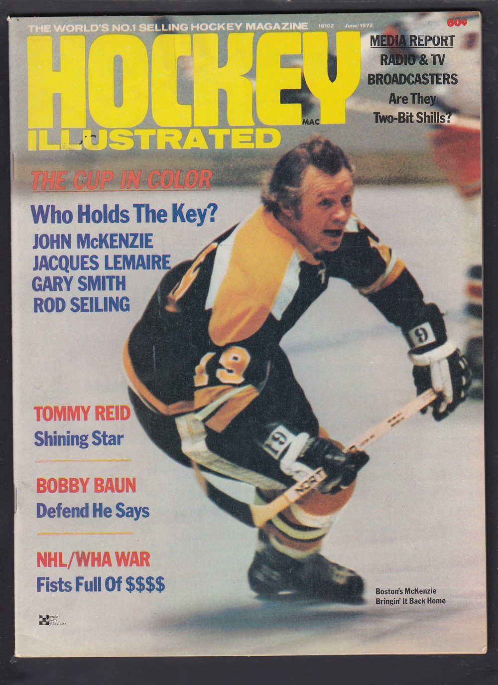 CS58585744 :: 1972 HOCKEY ILLUSTRATED FULL MAGAZINE - CAPITAL SPORTS CARDS