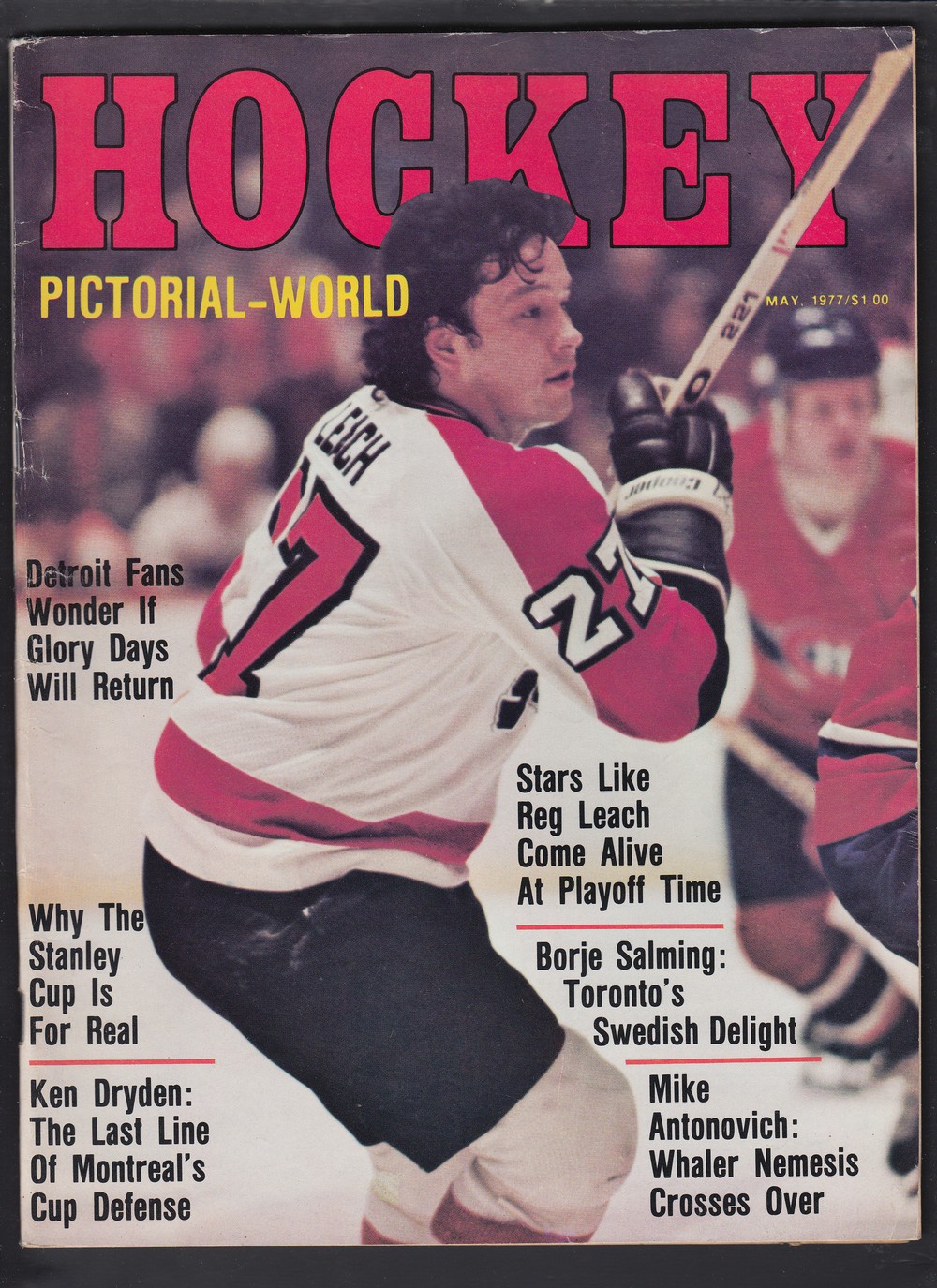 CS54498719 :: 1977 HOCKEY PICTORIAL WORLD FULL MAGAZINE - CAPITAL ...