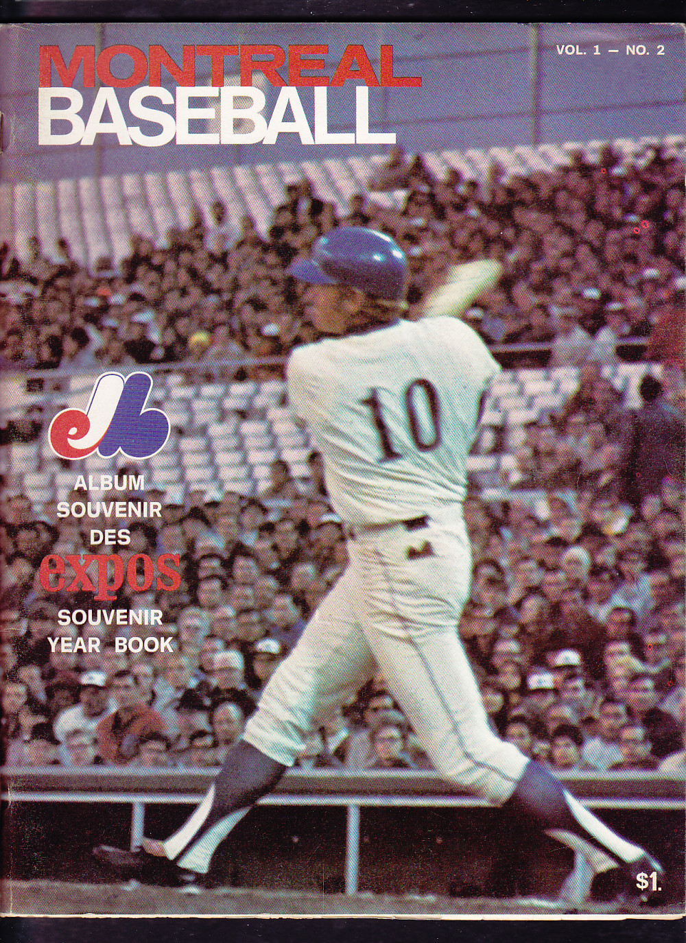 1969 MONTREAL EXPOS YEARBOOK VOL. 1 #2 photo