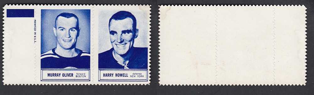 1961-62 TOPPS STAMPS OLIVER/HOWELL photo