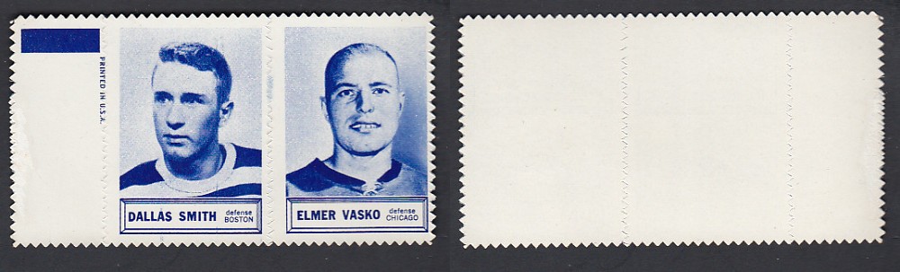 1961-62 TOPPS STAMPS SMITH/VASKO photo